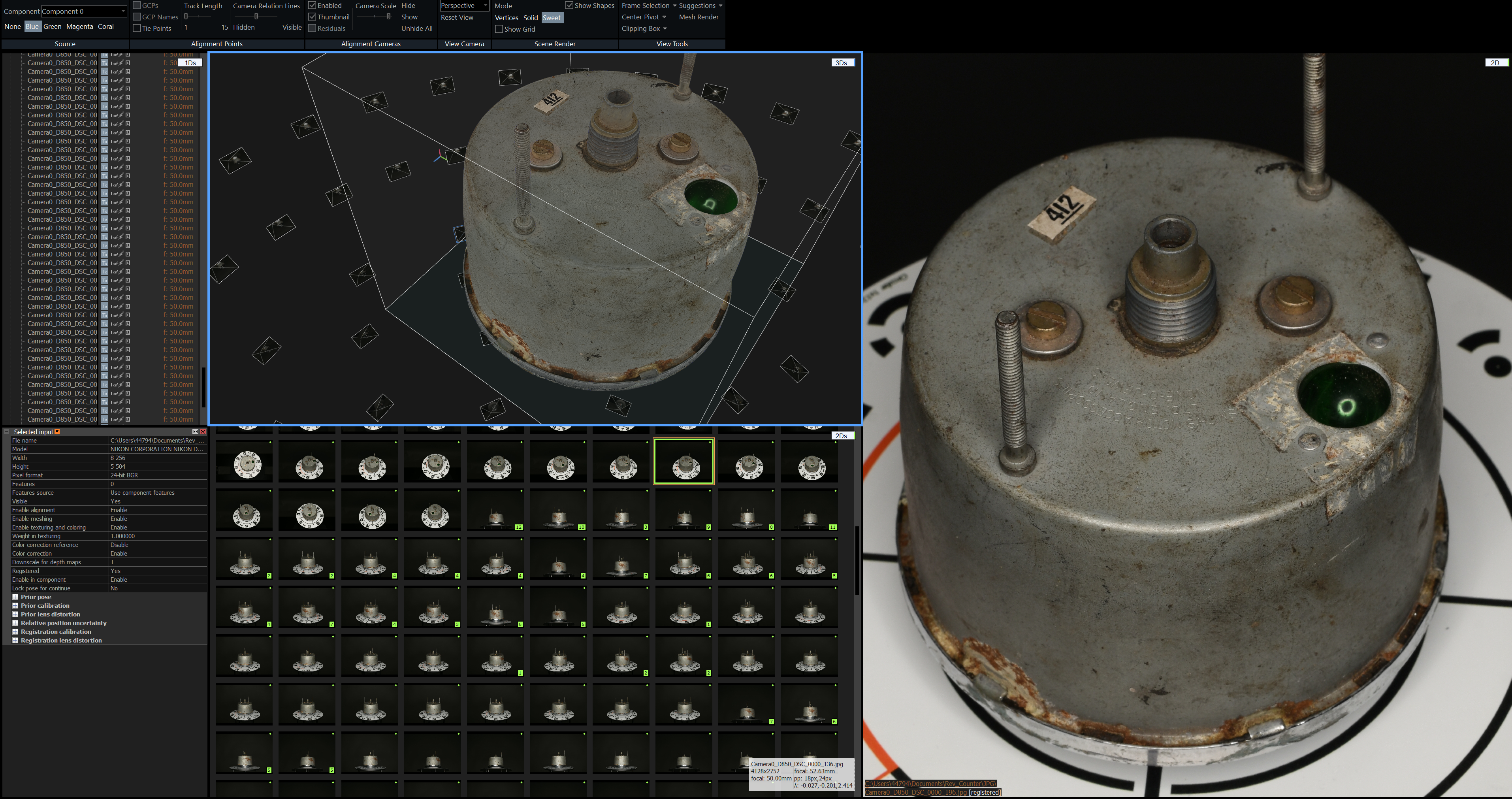 3D digitisation comparison