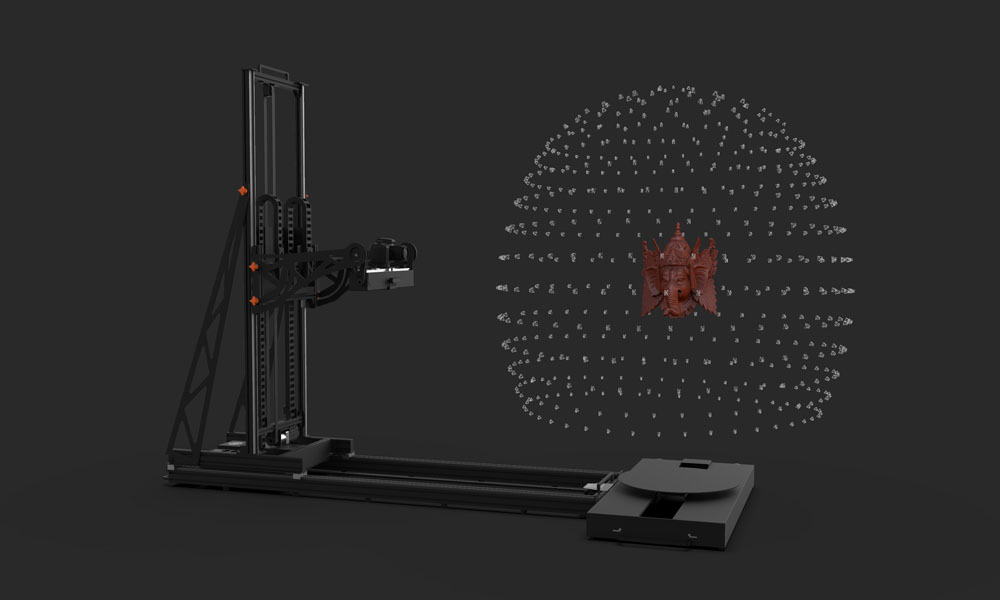 3D Digitisation camera photogrammetry angles